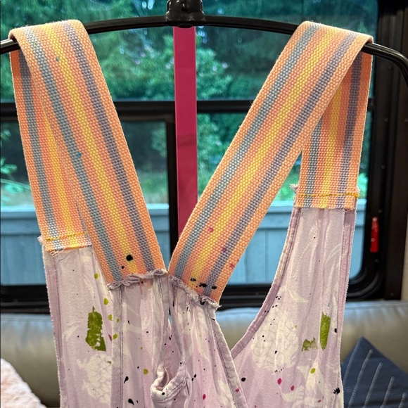 Upcycle OOAK Colorful Graphic Tank Top One Size fits most - Picture 7 of 7